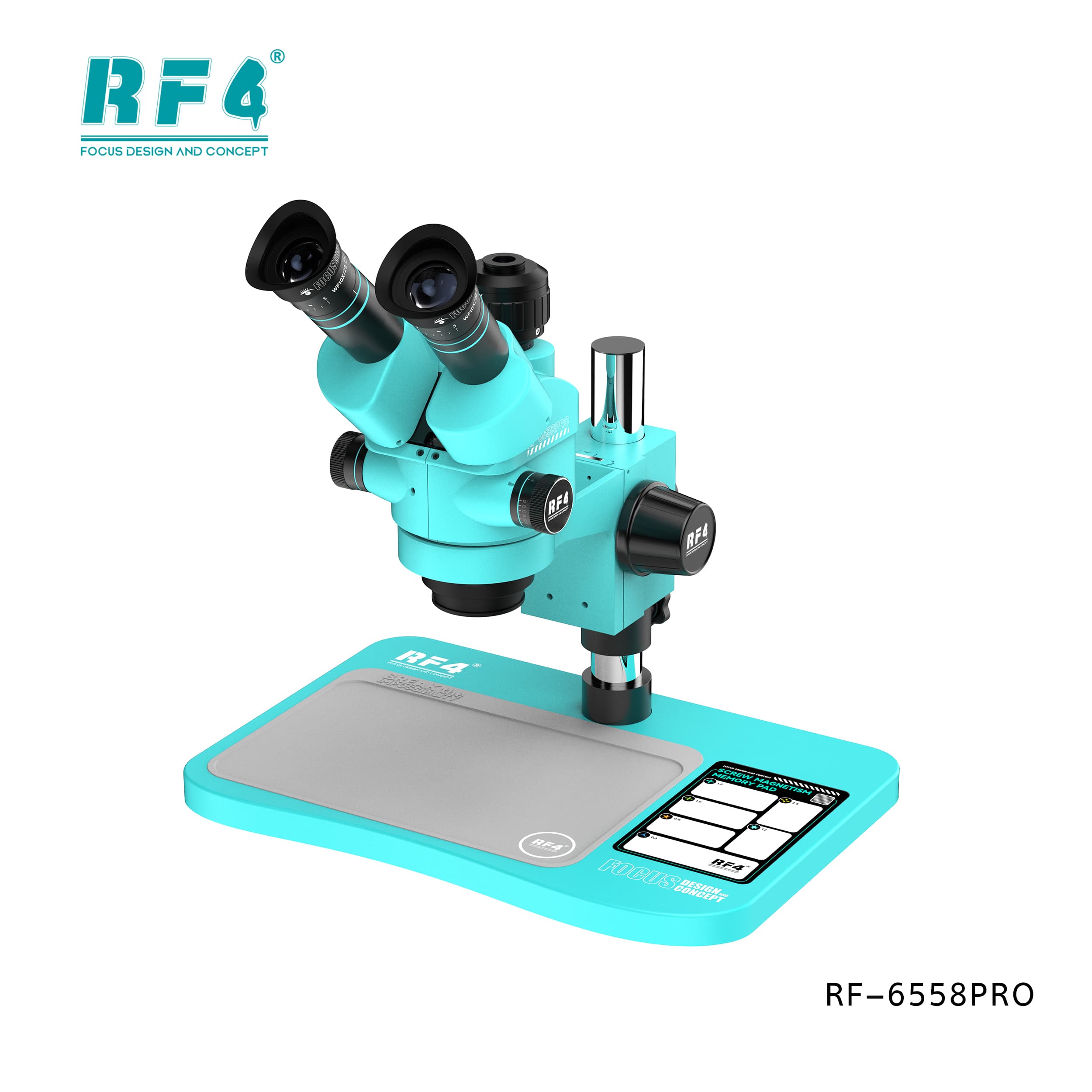 Microscópio Trinocular RF4 RF-6558PRO